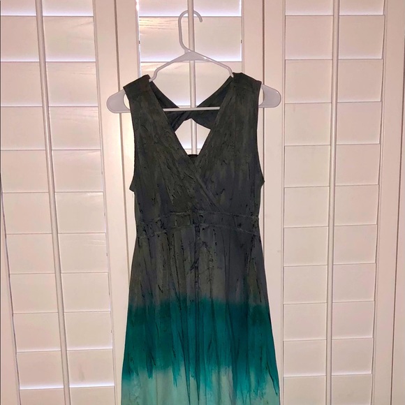 Prana Dresses & Skirts - 3/$25 Prana Turquoise and Gray Sundress